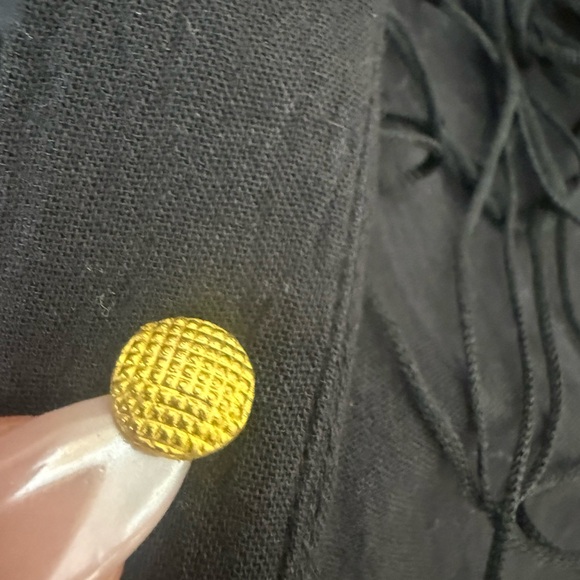 Chasing unicorns black dress fringed - Picture 4 of 6